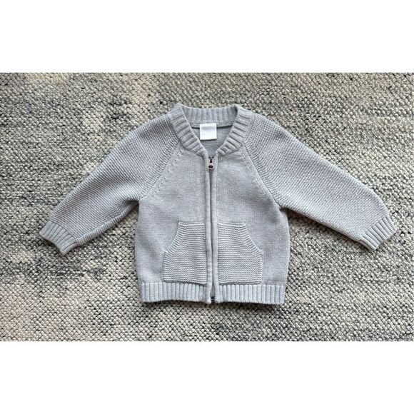 Hanna Andersson 18-24 Months Baby Cardigan Zip Sweater - Picture 1 of 5
